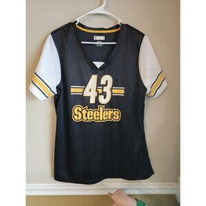 WOMENS XXL Pittsburgh Steelers Troy Polamalu NFL Jersey Team Apparel #43